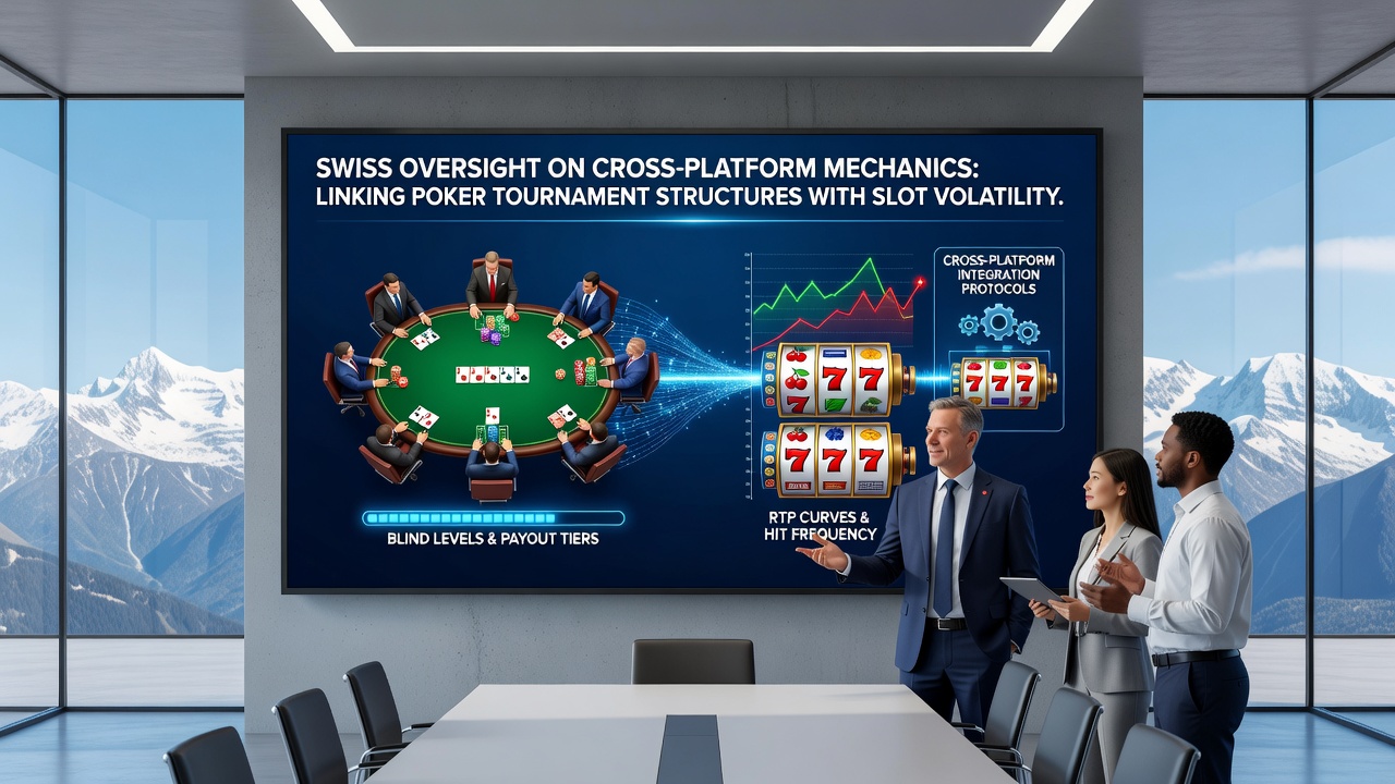 Network diagram illustrating data connections from poker tournament servers through slot volatility engines to real-time betting market feeds under Swiss supervision